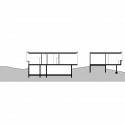 Los Molles House - Oltmann Ahlers W. - Oltmann Ahlers G. - dRN Arquitectos section A
