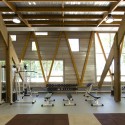 Gymnase CREPS - Laurens & Loustau Architectes Gymnase CREPS - Laurens & Loustau Architectes © Stéphane Chalmeau