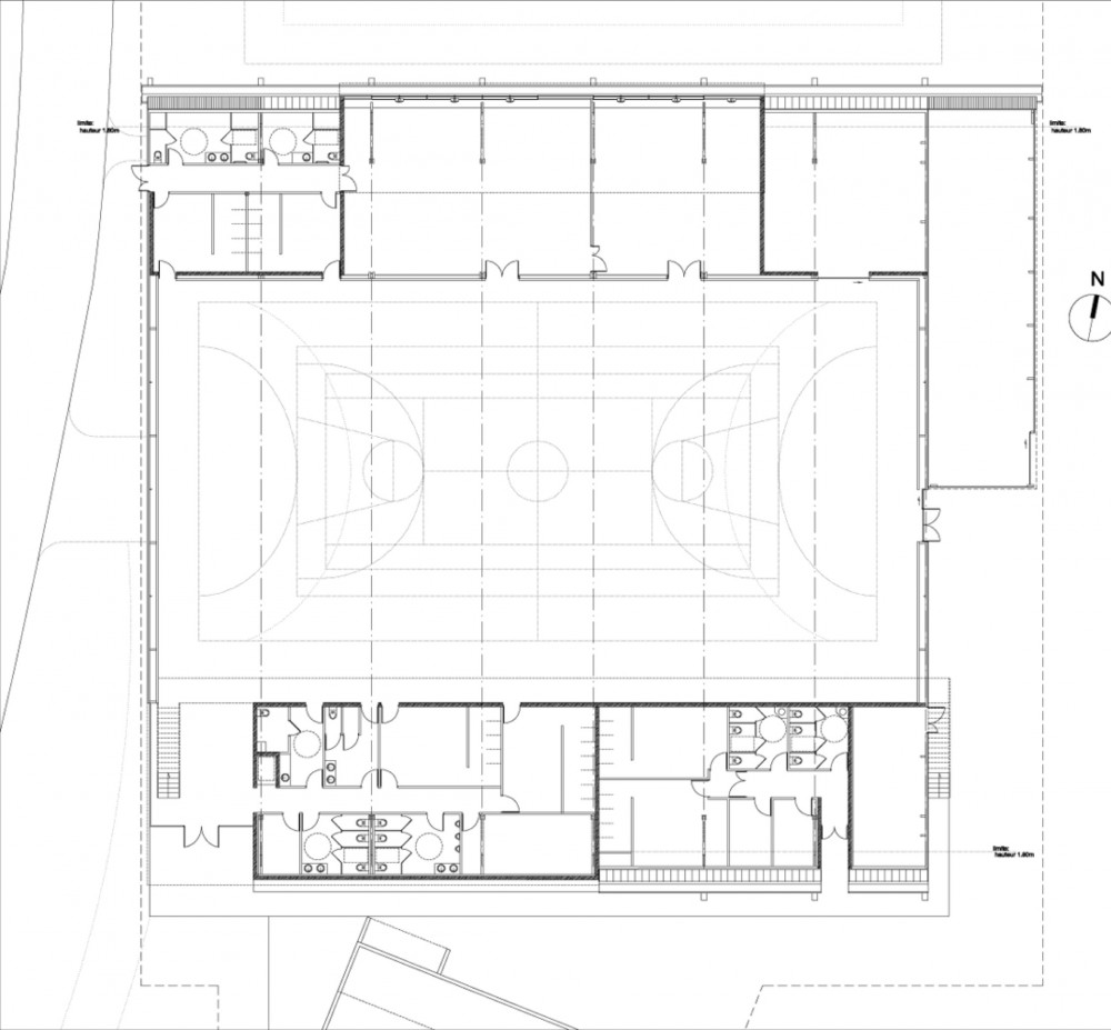 Gymnase CREPS / Laurens & Loustau Architectes