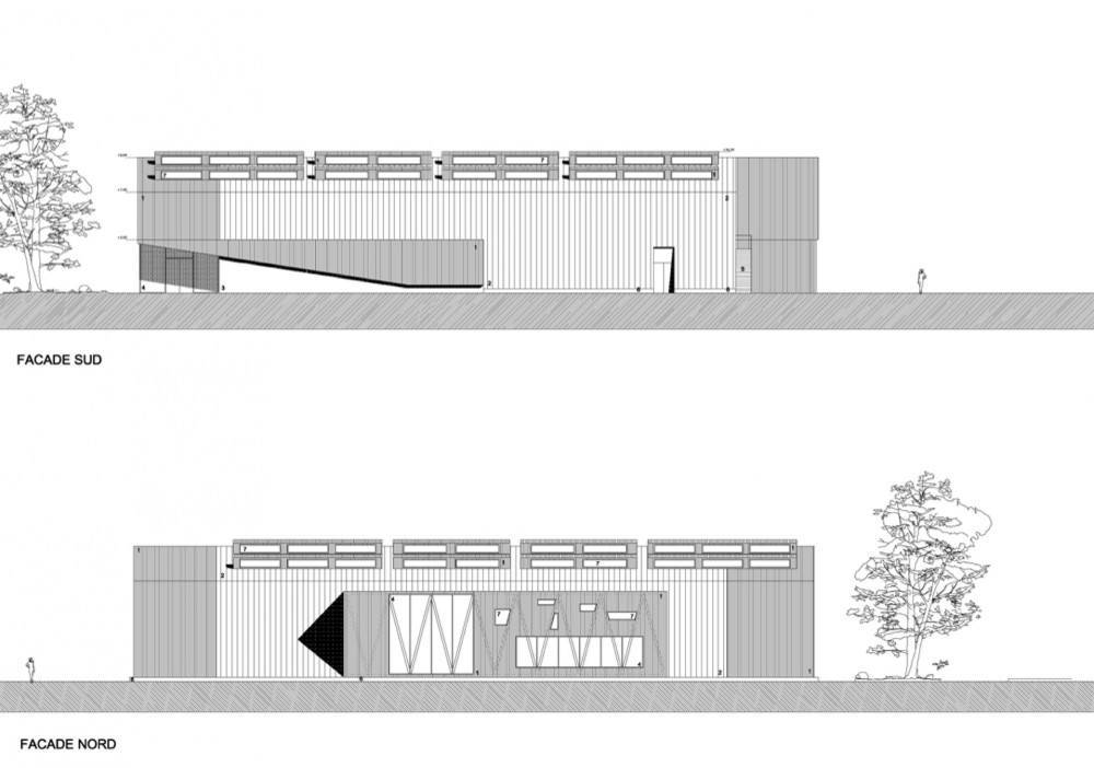 Gymnase CREPS / Laurens & Loustau Architectes