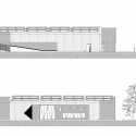 Gymnase CREPS - Laurens & Loustau Architectes Gymnase CREPS - Laurens & Loustau Architectes north & south elevations