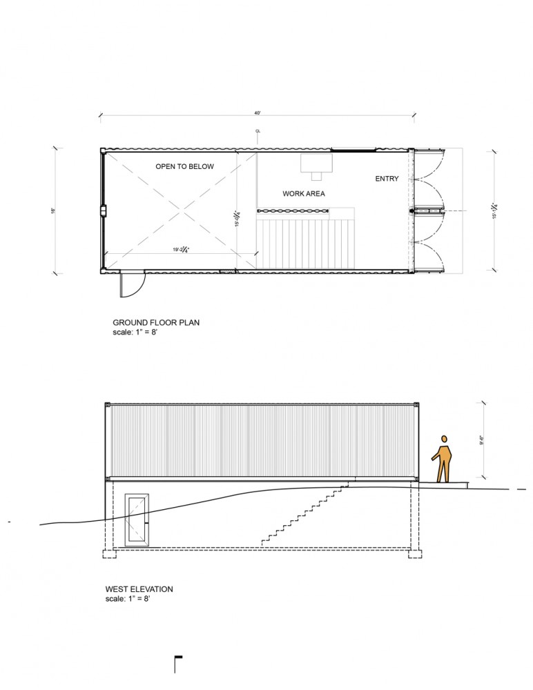 Container Studio - Maziar Behrooz Architecture © Courtesy of Maziar Behrooz Architecture