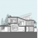 Maximum Garden House - Formwerkz Architects sectional perspective