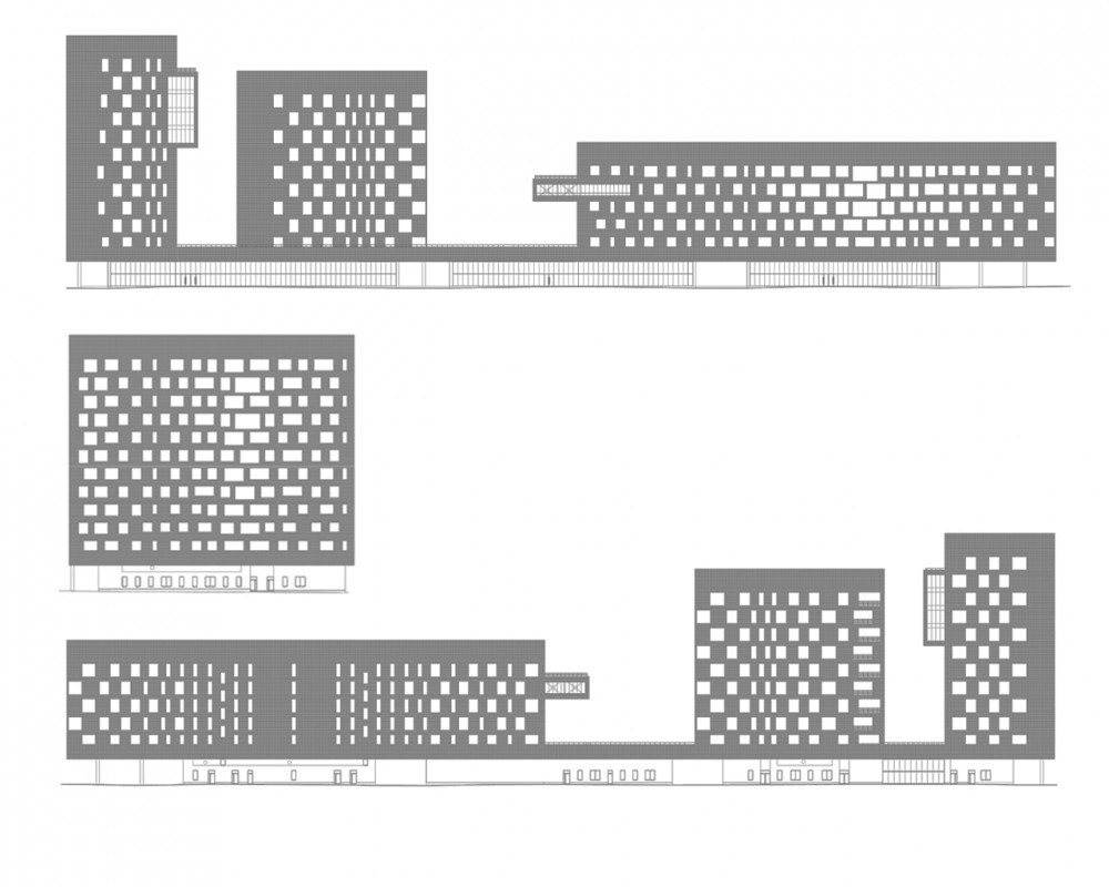 Danilovskiy Fort - Sergey Skuratov Architects elevations