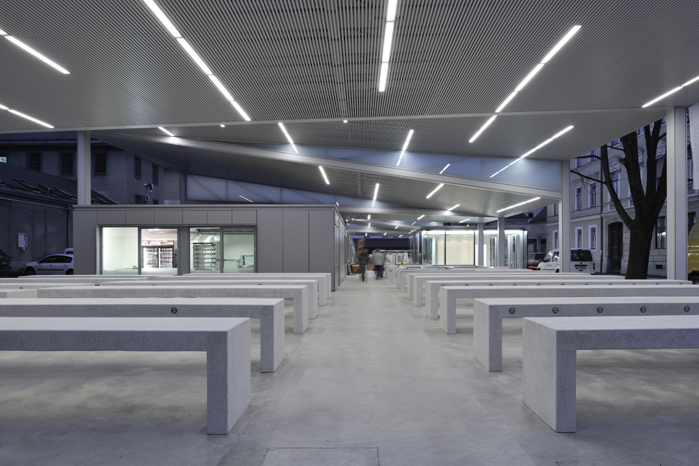 New Market in Celje / Arhitektura Krušec