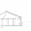 Parish House - Geninasca Delefortrie Architectes section