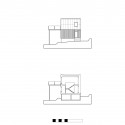 Plastic House - Unit Arkitektur AB elevation & section
