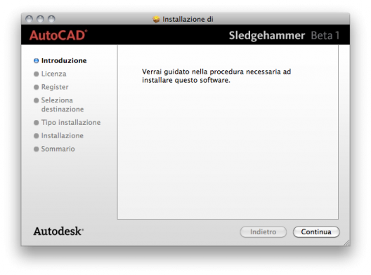 Autocad for Mac OS X