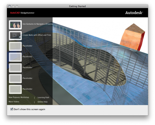 Autocad for Mac OS X