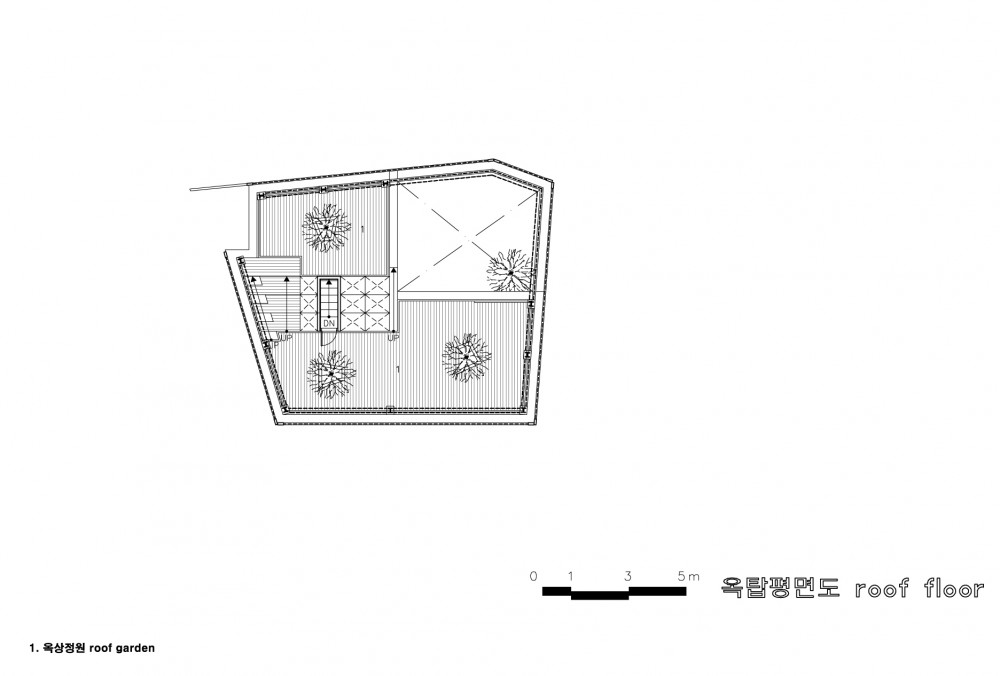 So Da Hun - IROJE KHM Architects roof floor plan