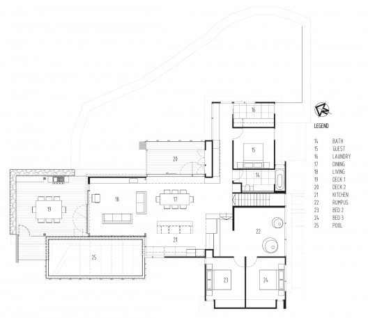 upper floor plan