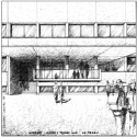 Lycée de Bagatelle - Laurens & Loustau Architectes Sketch
