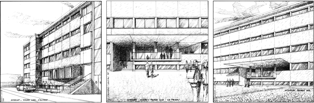 Lycée de Bagatelle / Laurens & Loustau Architectes