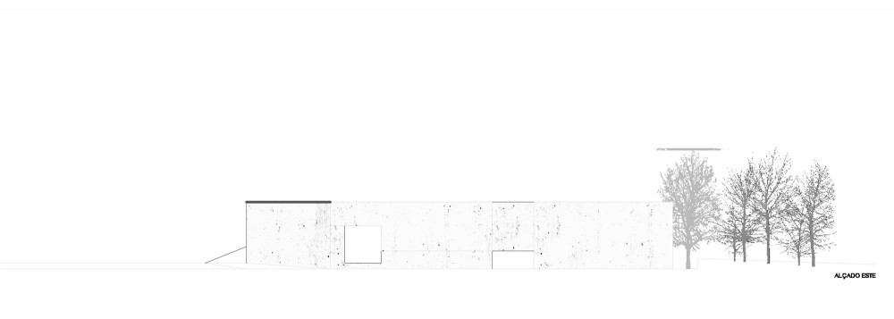 Santo Tirso Call Center - Aires Mateus east elevation