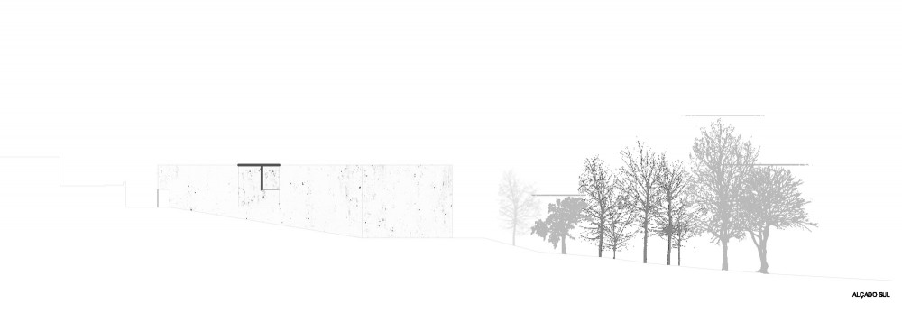 Santo Tirso Call Center - Aires Mateus south elevation
