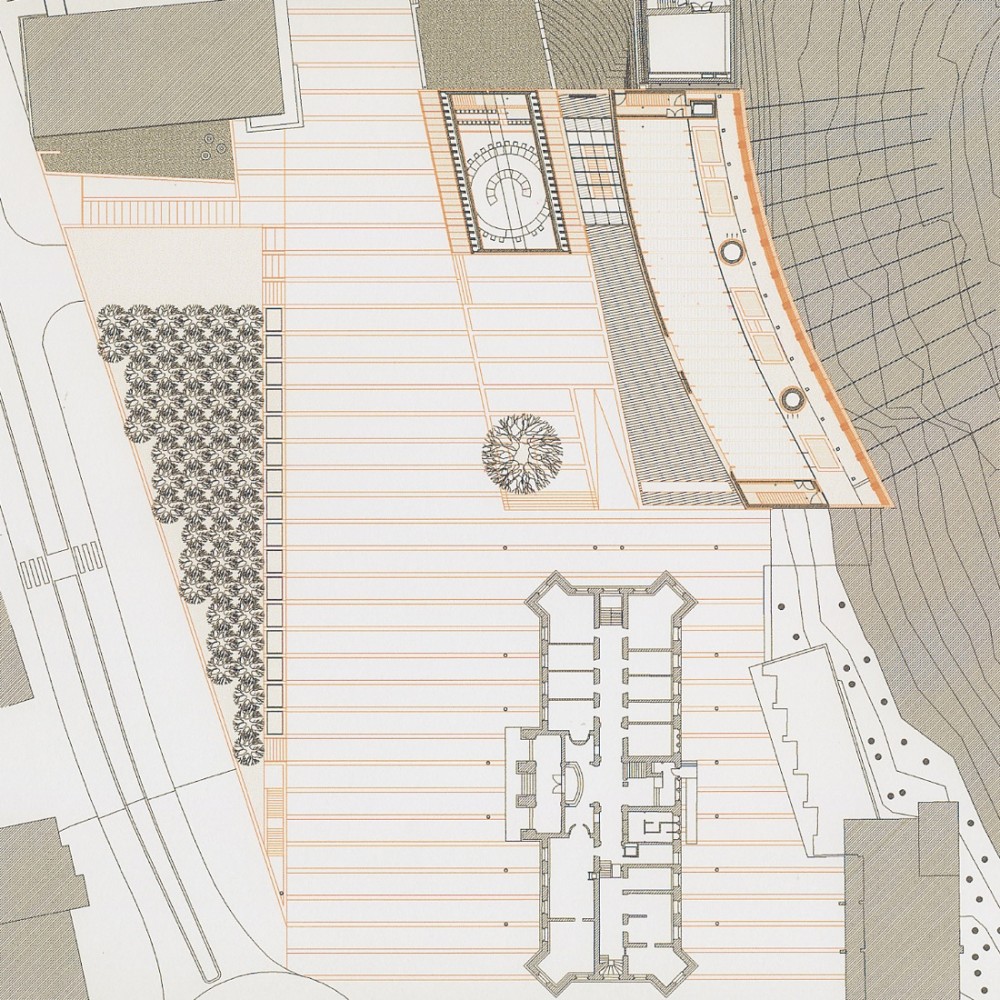National Parliament Principality of Liechtenstein - Hansjoerg Goeritz Architekturstudio level 03 plan