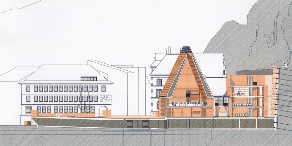 National Parliament Principality of Liechtenstein - Hansjoerg Goeritz Architekturstudio section