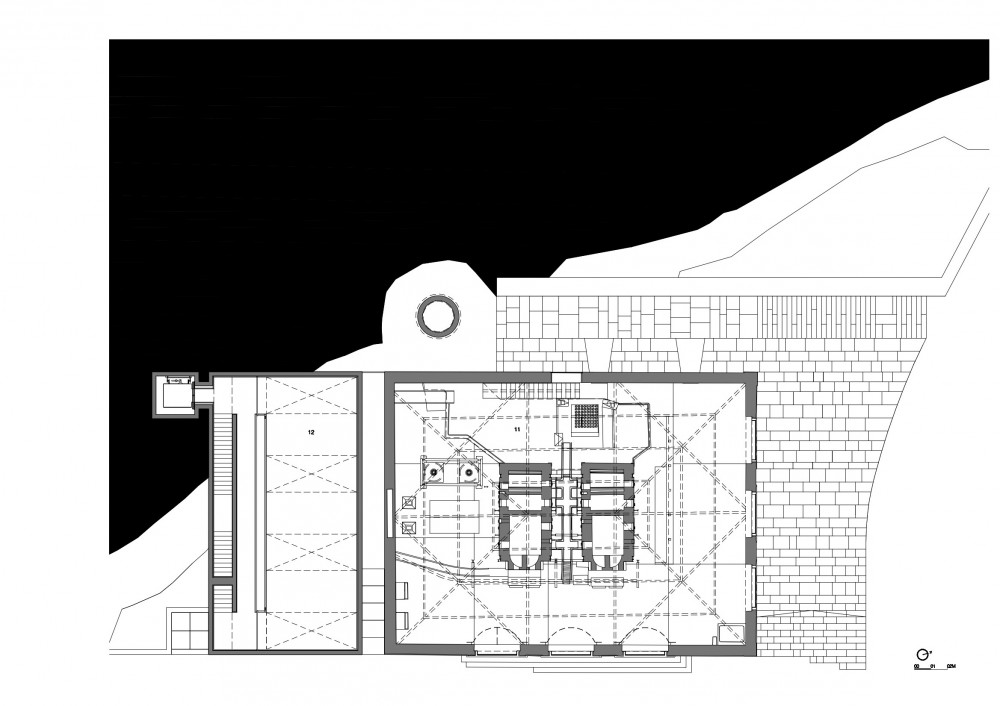 Casa das Caldeiras - João Mendes Ribeiro e Cristina Guedes level 01 plan