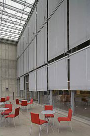Motorized External Roller Shades / Hunter Douglas Contract