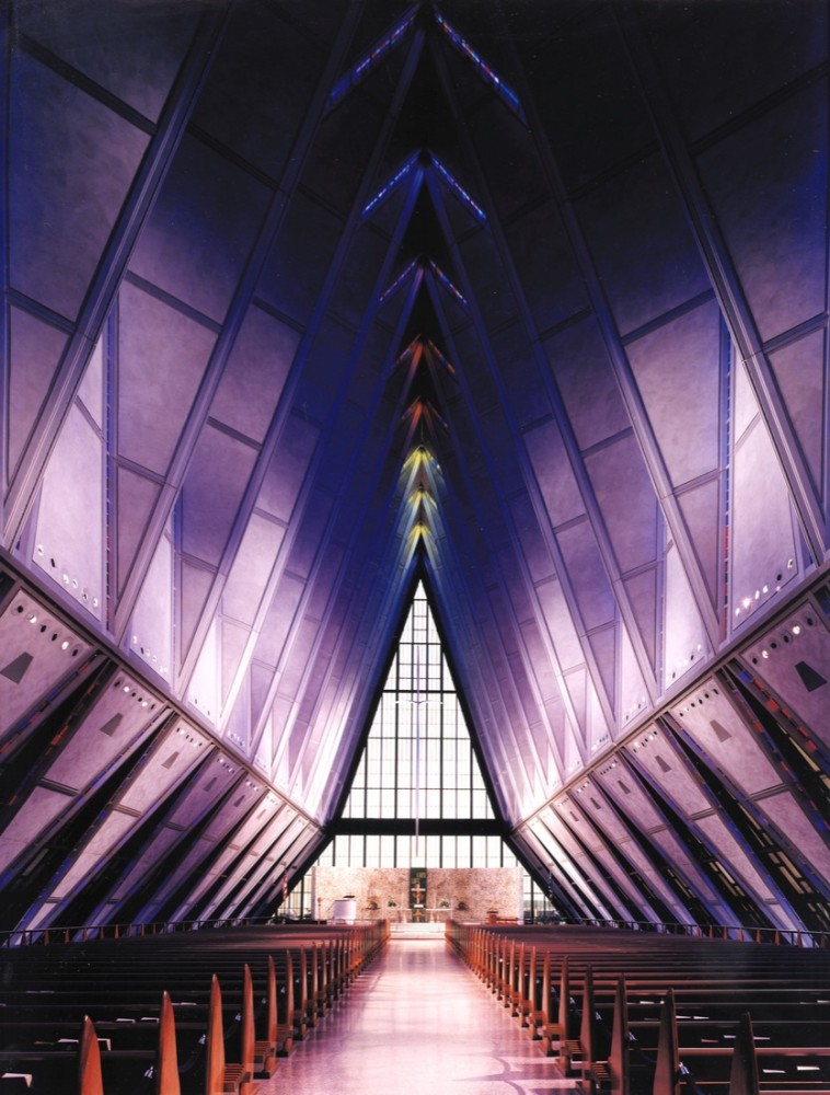 AD Classics: USAFA Cadet Chapel / Skidmore, Owings & Merrill