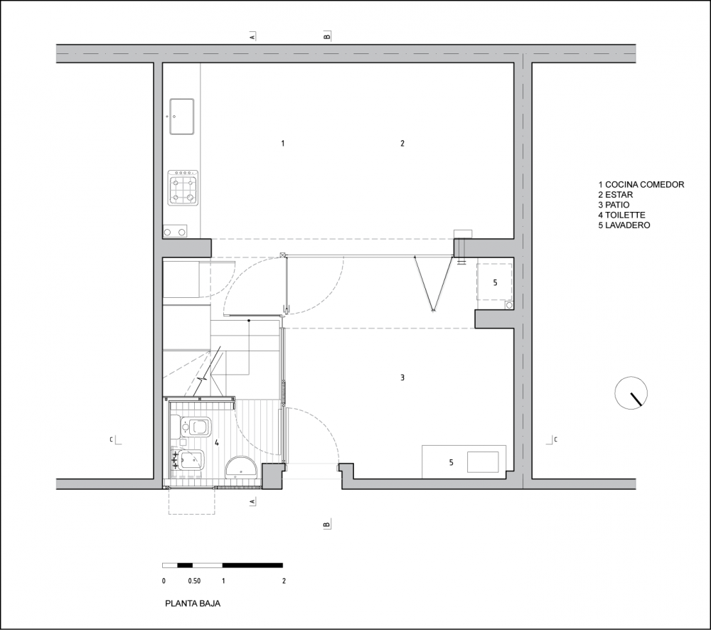 Min House / Pop Arq ground plan