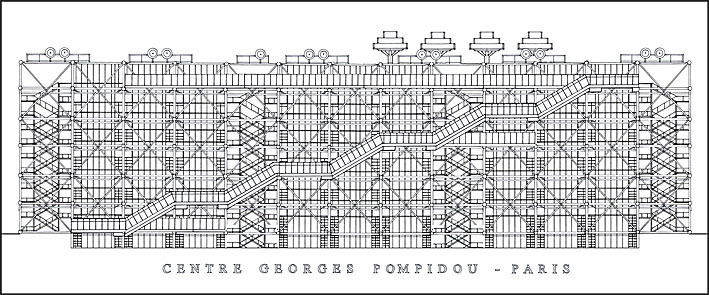 AD Classics: Centre Georges Pompidou / Renzo Piano + Richard Rogers