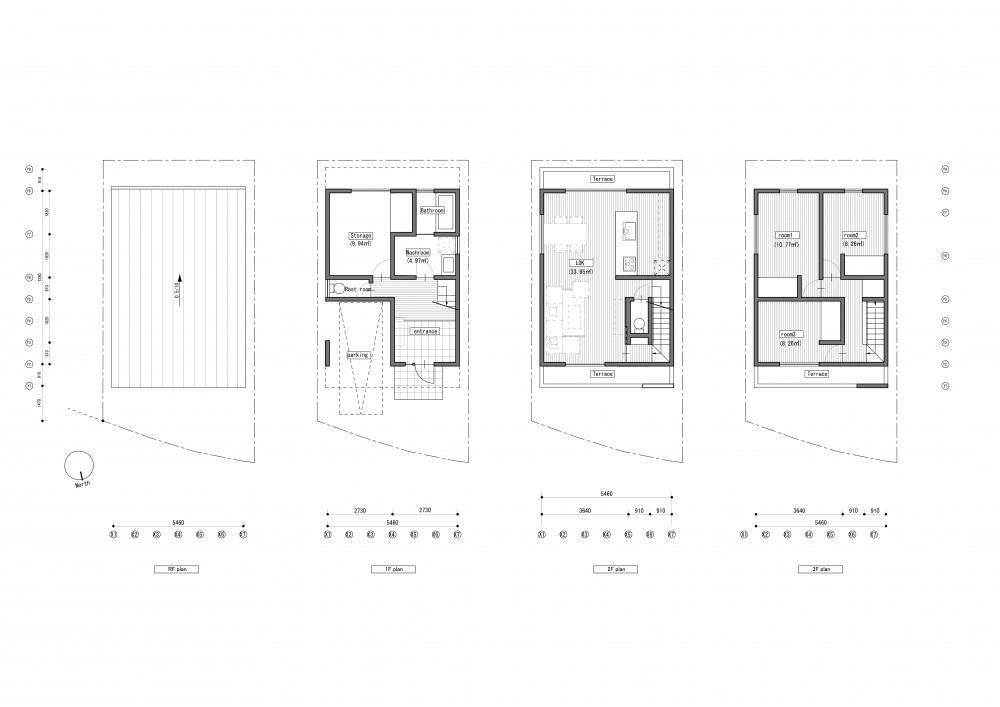 Residence in Hozumidai / Matsunami Mitsutomo