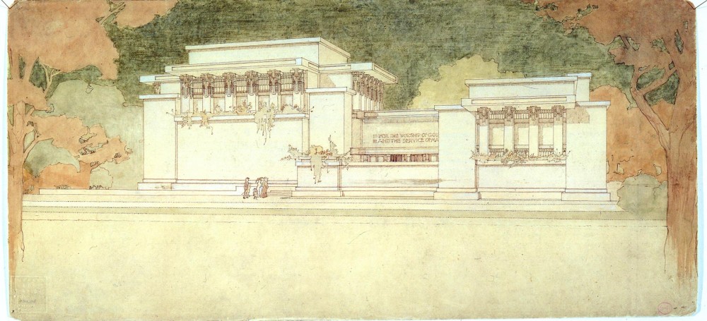 AD Classics: Unity Temple / Frank Lloyd Wright
