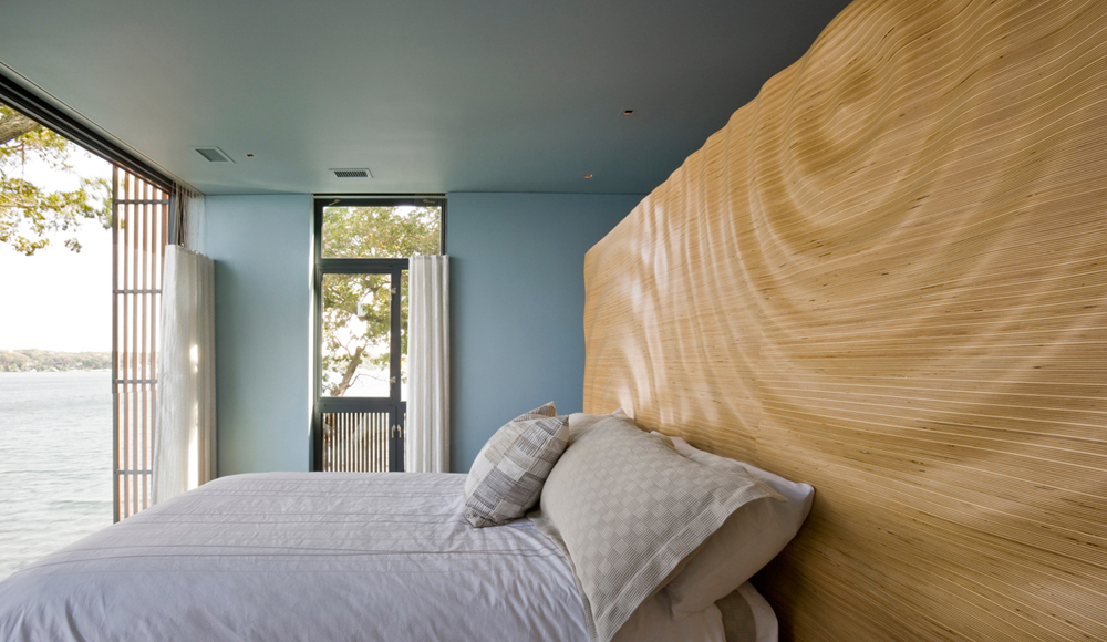 House on Lake Okoboji / Min | Day © Paul Crosby Architectural Photography