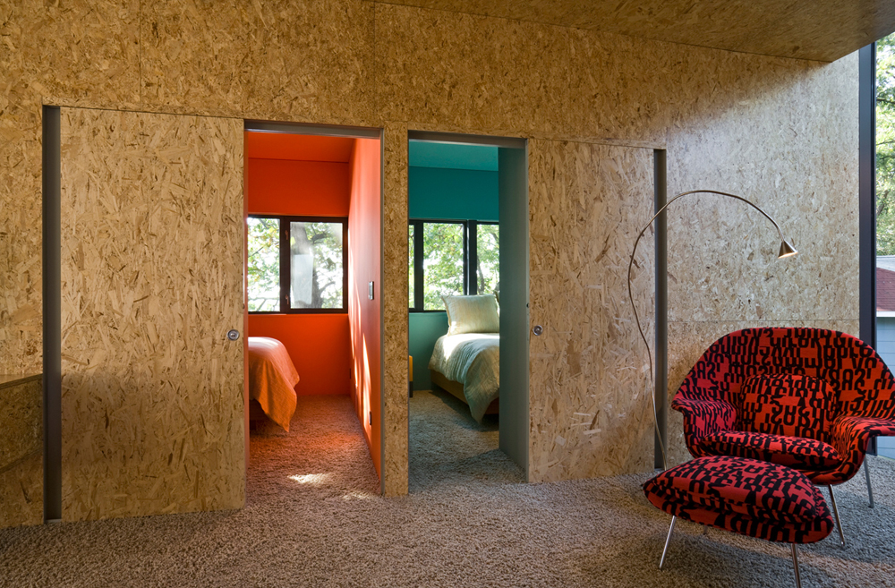 House on Lake Okoboji / Min | Day © Paul Crosby Architectural Photography
