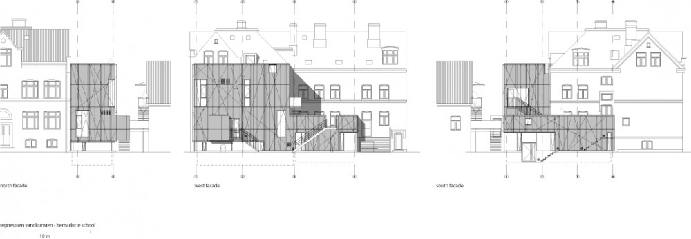 Bernadotte School extension / Tegnestuen Vandkunsten