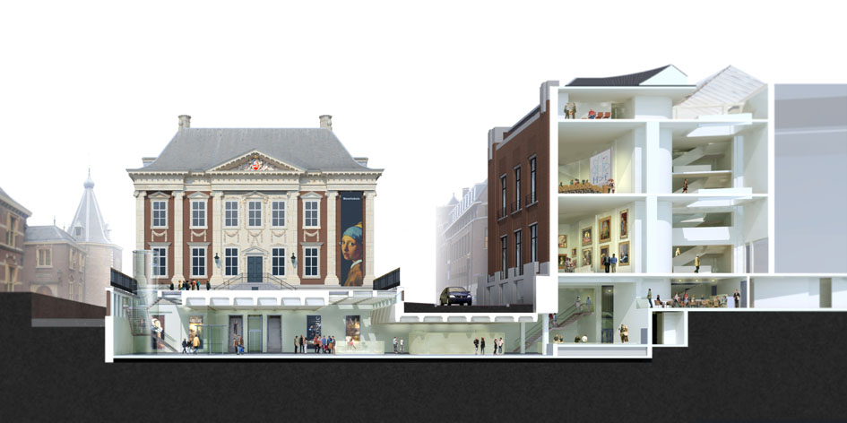 Mauritshuis preliminary design / Hans van Heeswijk Architects