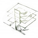 mirante do horto house / flavio castro drawings