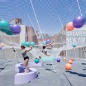 Pole Dance PS1 New York SO-IL by Iwan Baan Pole Dance PS1 New York SO-IL by Iwan Baan © Iwan Baan