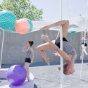 Pole Dance PS1 New York SO-IL by Iwan Baan Pole Dance PS1 New York SO-IL by Iwan Baan © Iwan Baan