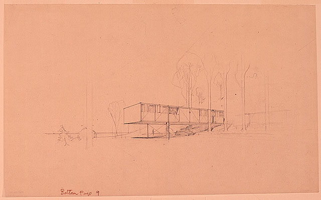 firstsketch First Sketch of House