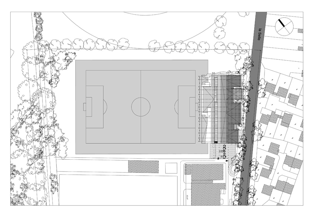 Football Training Center / Chartier - Corbasson Football Training Center / Chartier - Corbasson