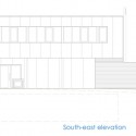 elevación sur este elevación sur este southeast elevation