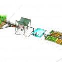 Between the Waters: The Emscher Community Garden / Marjetica Potrc and Ooze Between the Waters: The Emscher Community Garden / Marjetica Potrc and Ooze concept
