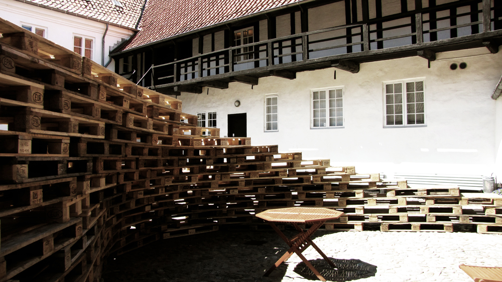 Temporary Pavilion at the Aarhus School of Architecture