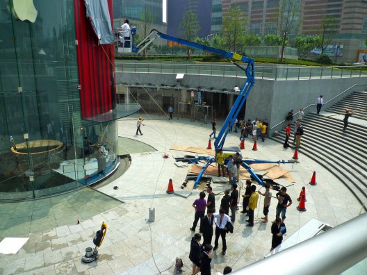 Apple Store Shanghai by Bohlin Cywinski Jackson
