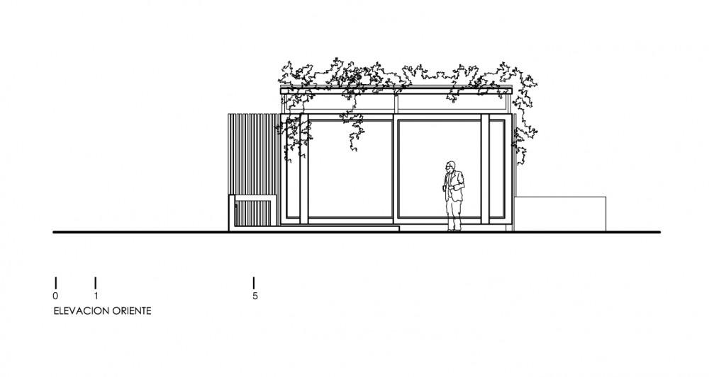 Zoo Nursery - Carreño Sartori Arquitectos west elevation