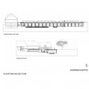 P.W.C.C. Spa & Fitness Center - PLAN Arquitectos - Loroworks Architects P.W.C.C. Spa & Fitness Center - PLAN Arquitectos - Loroworks Architects elevation + section 01