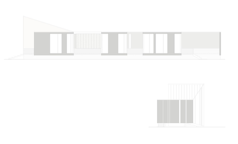 Pinstripe house - buildingstudio elevations 02