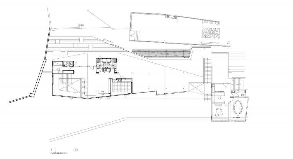 Zoo Veterinary Hospital - Carreño Sartori Arquitectos second floor plan