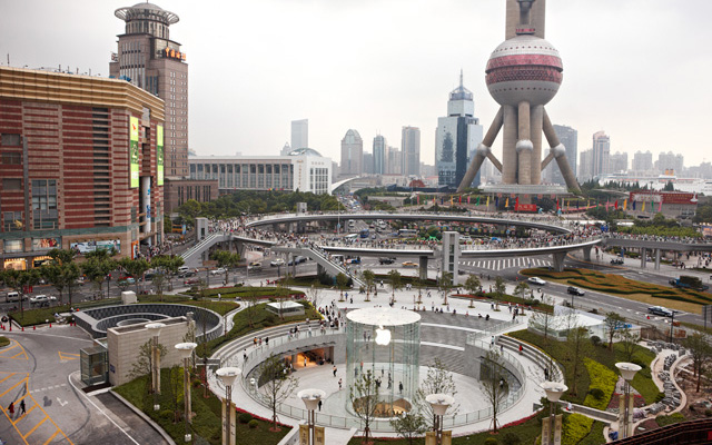 Update: Shanghai Apple Store / Bohlin Cywinski Jackson by Roy Zipstein