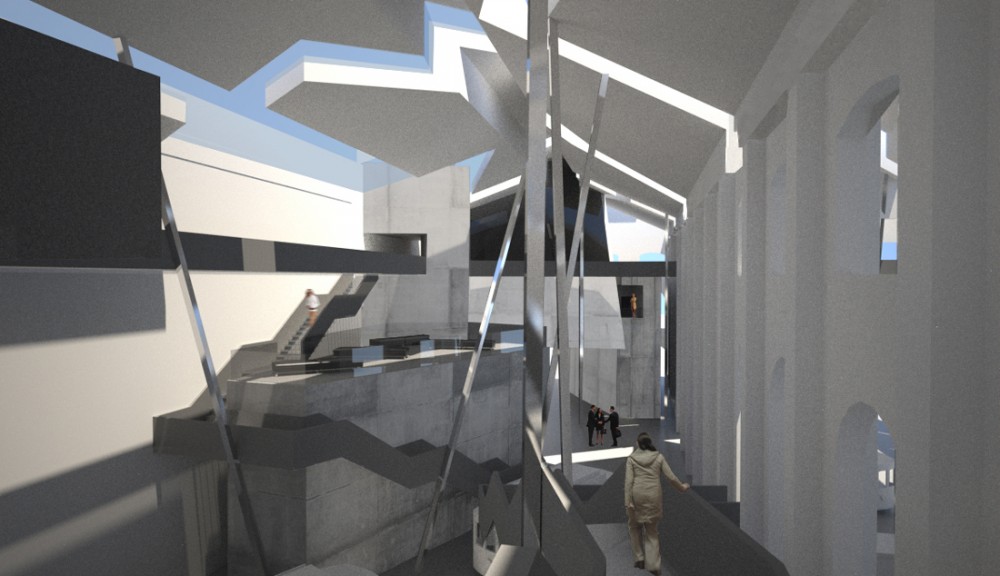 Tram Museum in Porto competition proposal / OODA + Lencastre Arquitectos