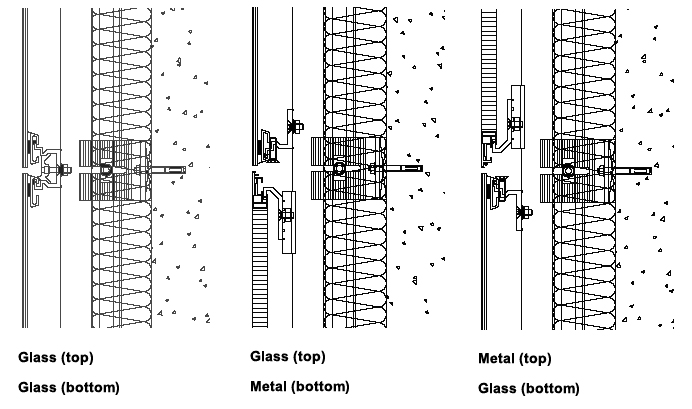 QuadroClad™ Glass Façade Panels / Hunter Douglas Contract