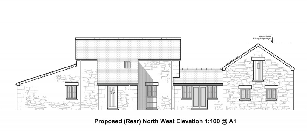 north west elevation north west elevation