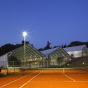 Cannes Tennis Club - Comte & Vollenweider Architectes © Serge Demailly